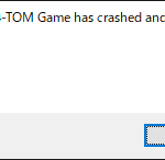 The UE4-TOM Game has crashed and will close