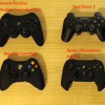 Raven PowerA DUALSHOCK Xbox360 比較